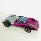 Hot Wheels Redline 1970 Tri Baby in Magenta Original Casting Made In Hong Kong