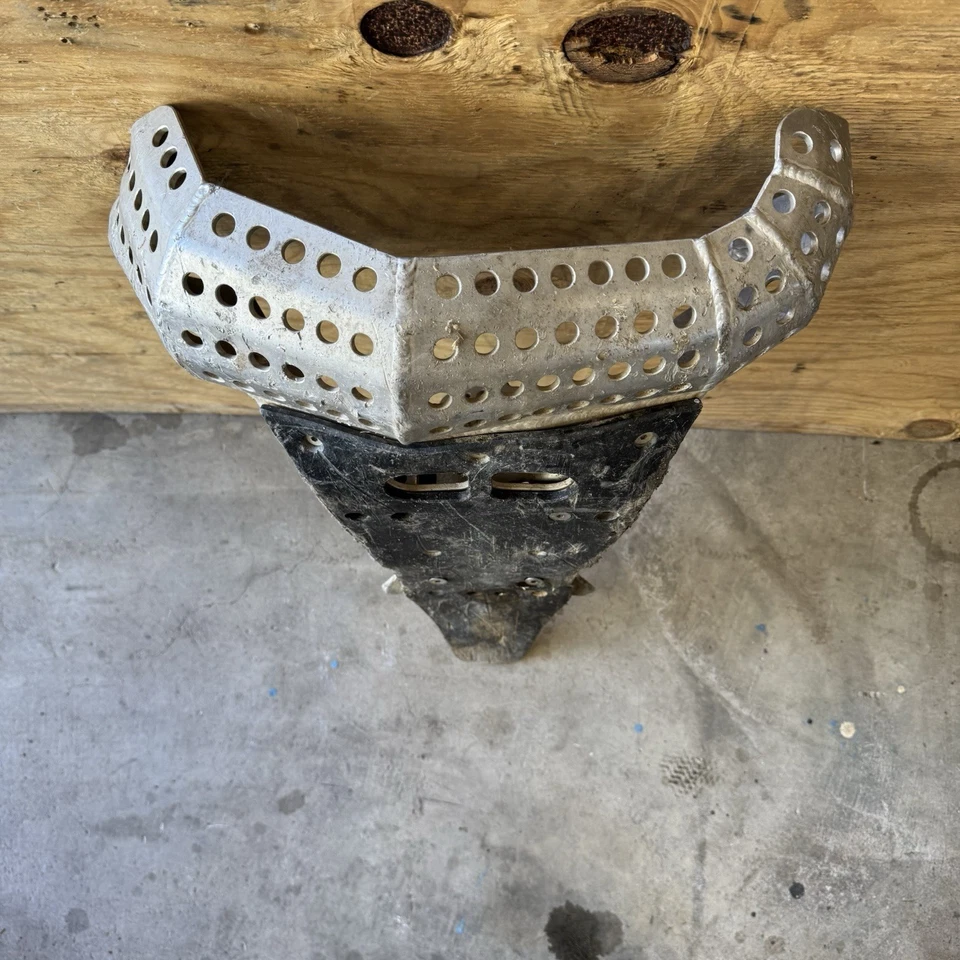 Protector de armadura Scorpion placa de deslizamiento de aluminio para Honda 1985 85 CR500R CR500 mercado de accesorios Foto 2 de 4