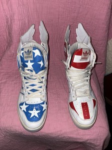 JEREMYSCOTT sneakers ジェレミースコット　アメリカ国旗 Adidas Jeremy Scott Wings 2.0 Flag for sale | eBay
