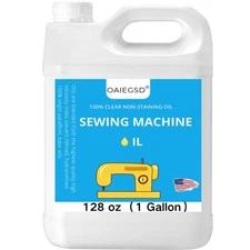128 oz Fine Light Sewing Machine Oil and Lubricant, Commercial & Industrial M...