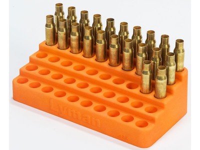 Lyman Bleacher Block Reloading Tray Rifle 0.388 Hole Diameter 204 Ruger, 223