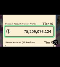 roblox islands 75b  10 mush trophy 10b each  2 harv 200b total bundle