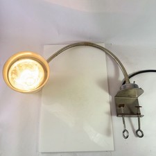 Carlisle HL8185C FlexiGlow Single Arm Heat Lamp Food Warmer w/ Clamp Mount
