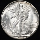 1946-S Walking Liberty Silver Half Dollar Uncirculated BU