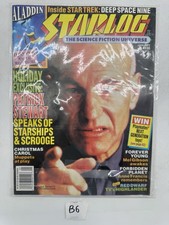 Starlog Magazine January 1993 #186 Patrick Stewart Star Trek Deep Space Nine