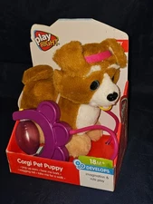 NEW Play Right Pull Along Puppy Corgi Pet Puppy 18m+ Imagination Role Play New