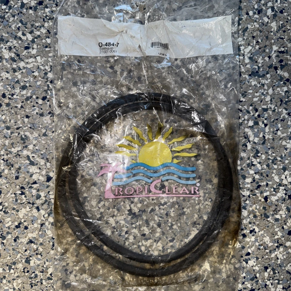 Sta-Rite PLM Filter Lid Oring 100, 150 And 200 Sq Ft Filters NIB PN O-484-7 NIP - Image 3 of 3