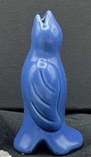 Blue Bird Satin Finish Ceramic Painted Pie Bird Vent 4" Tenderheart Treasures?