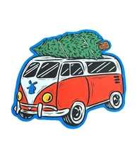 Dutch Bros Coffee DECEMBER 2025 VW Bus W/ Christmas Tree Sticker Free Shipping