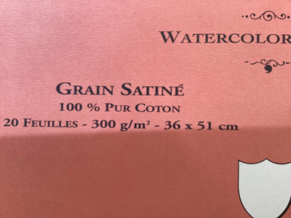 Lot Of 2 Blocks of Arches 14 1/8 x 20” Watercolor paper Retail $96.00 ea - Image 3 of 4