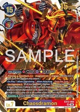 Chaosdramon Foil - EX12-060 - NM - Digimon TCG