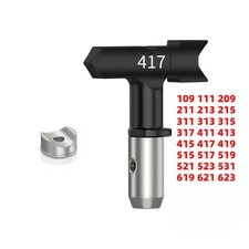 Black Spray Nozzles Reversible Spray Tips TipFor Airless Paint Spray Sprayer