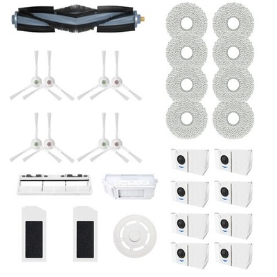 Main Brush/Side Brush/Filter/Mop/Dust Bags For Ecovacs T10S PRO Vacuum Cleaner