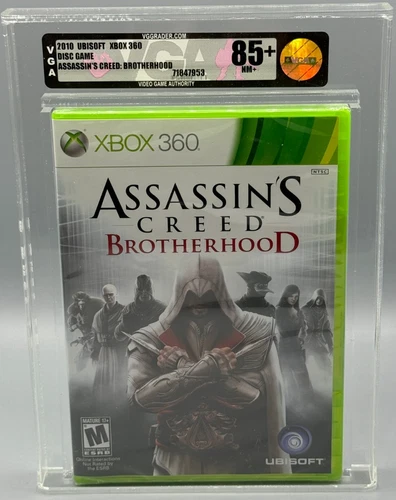 Assassin's Creed Brotherhood Microsoft Xbox 360 Sealed New VGA 85+ Graded