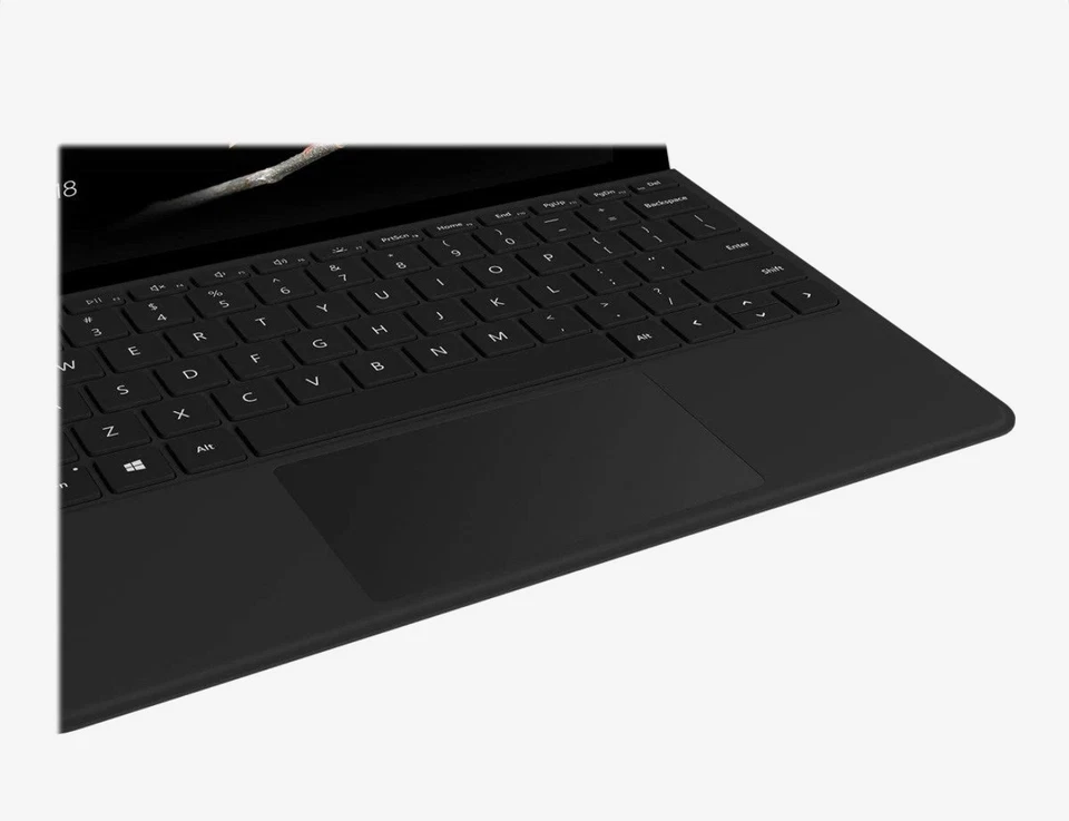 New Microsoft Type Cover Keyboard Case Surface Go 2 Tablet Black Model 1840 - Image 2 of 4