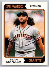 2023 Topps Heritage #551 Sean Manaea - San Francisco Giants