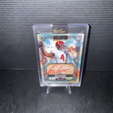 💥- 2024 Wild Card 5 Card Draw - JALEN MILROE - 1/1 PRC Auto -💥