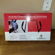 Medic Therapeutics Adjustable Standing Aid Rail for Couch & Chair Color Black