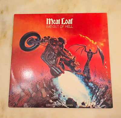 Meat Loaf Bat Out Of Hell Vinyl LP 1977 First Pressing PE 34974 Gatefold.