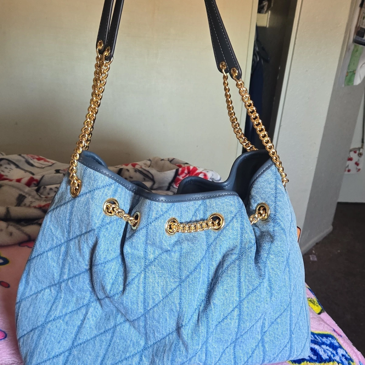 Coach Shoulder Bag Blue Bags & Handbags for Women for sale | eBay