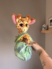 Disney Parks Babies Baby Giraffe Plush Blanket Pouch Animal Kingdom Lovey