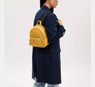 NWT Coach Mini Court Backpack CR284 | eBay