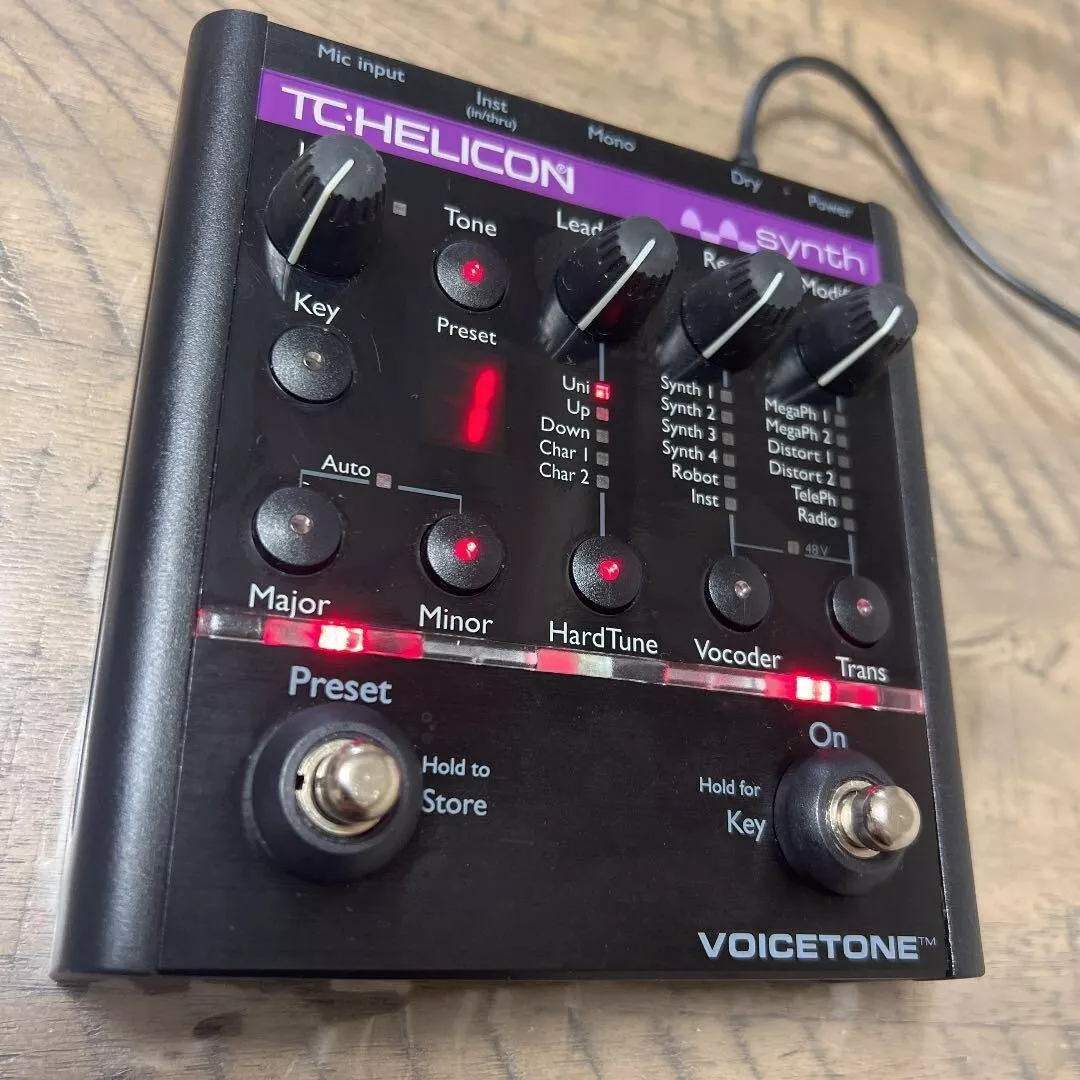 TC-Helicon VoiceTone Synth production discontinued product