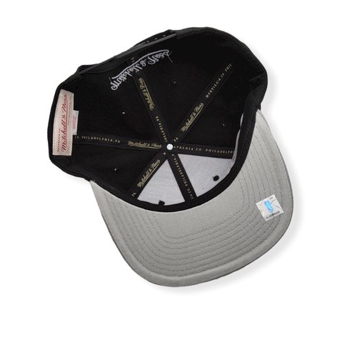 Mitchell & Ness Orlando Magic Core Basic Black/Grey Adjustable Snapback Hat Cap - Picture 5 of 6