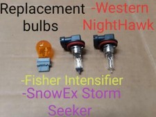 Westernfishersnow-ex Snow Plow Light Replacement Bulbs Halogen 2nd Generation