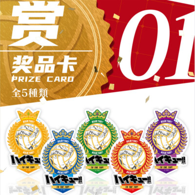 Anime Haikyuu!! Hinata Shoyo Trading Card 10 Pack Booster Box