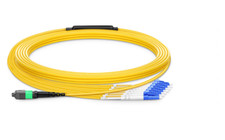 1m MPO/MTP to 24 LC Type A Breakout Fiber Opt...