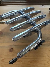 Harley Davidson Stealth Quick Detachable Chrome Luggage Rack Touring 09-19