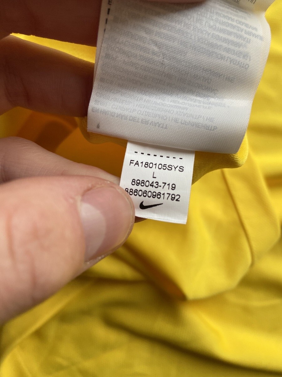 NIKE 2018 2019 GOALKEEPER FOOTBALL SHIRT SOCCER JERSEY NIKE