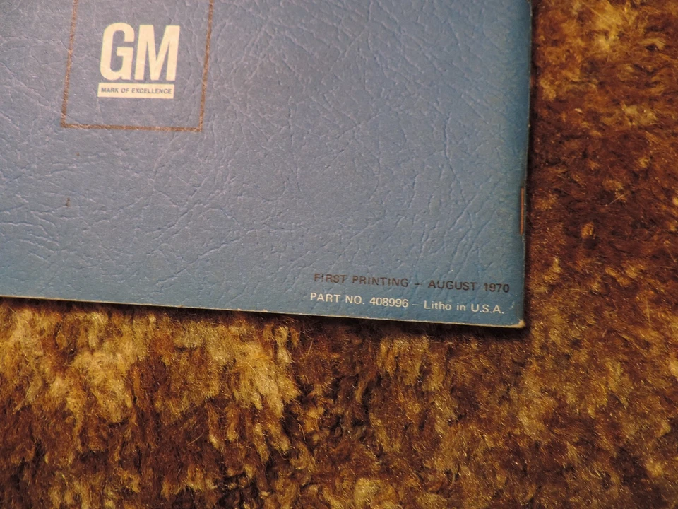 1971 Oldsmobile владельцев руководство - 98, Custom Cruiser, Delta 88-Custom & Royal & 88 - Изображение 3 из 4