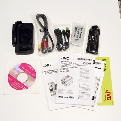 New JVC Everio G Series Gz-MG155 Megapixel CCD 32x HDD Camcorder