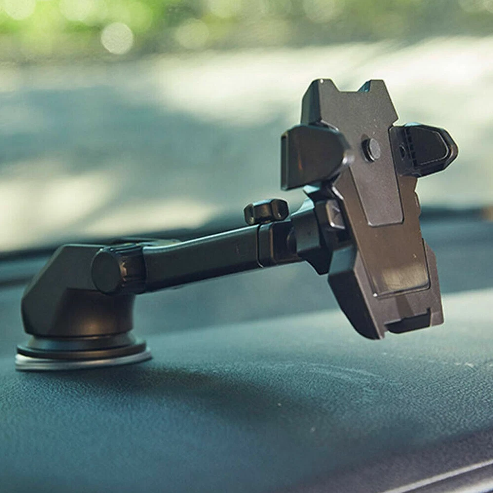 Universal Car Phone Holder 360° Rotate Windscreen Window Suction Mount GPS Stand - Image 4 of 4