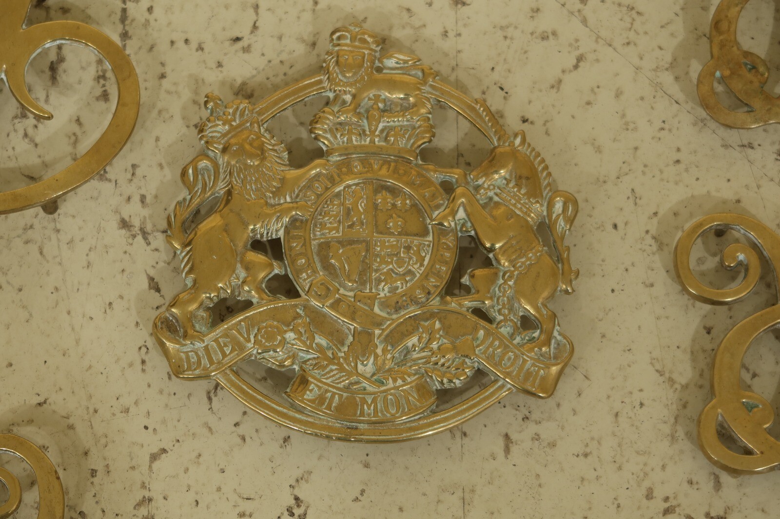 LF31767EC Lot Of 6 VIRGINIA METALCRAFTERS Brass Trivets eBay