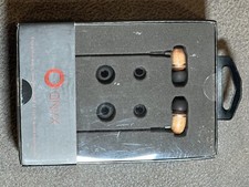 Onyx ELO Premium Genuine Wood In-ear Noise-isolating  Canceling Headphones NEW