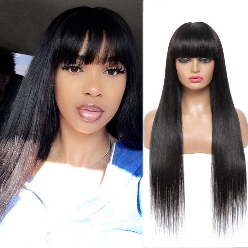Natural color cheap wigs