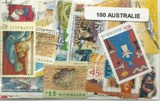 Lot 100  timbres d'Australie