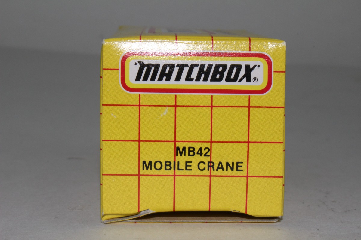 MATCHBOX MB42 MOBILE CRANE, 1:64 SCALE. BOXED | eBay
