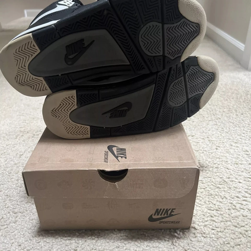 Nike Air Flight 89 (2011) Black/Zen Grey-Cool Grey 306252-010 US9,5 EUR43 - Image 4 of 4