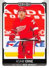 2021-22 O-Pee-Chee #192 Adam Erne Detroit Red Wings