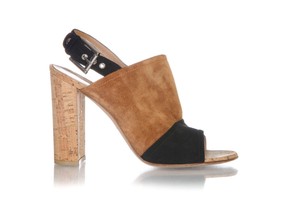 cork block heels