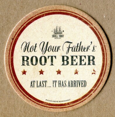SMALL TOWN BREWERY USA BEER MAT COASTER SOUS-BOCK