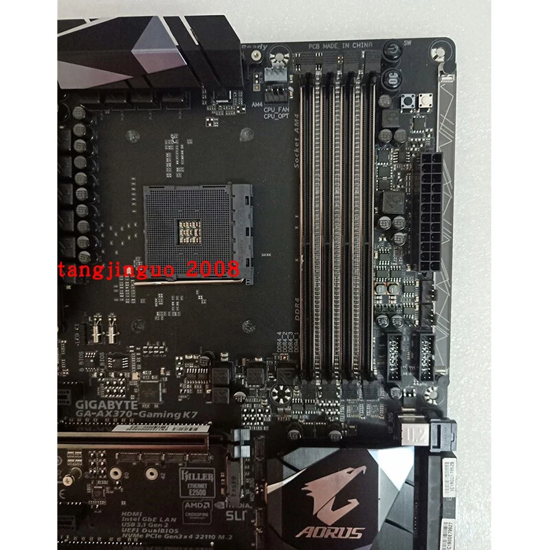 Gigabyte GAAX370Gaming K7 AM4 Gaming Motherboard