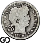 1896-O Barber Quarter, New Orleans Mint Issue