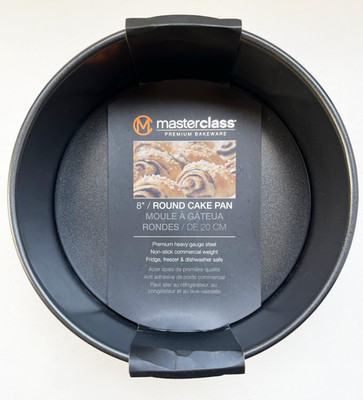 Master Class Premium Bakeware 8 Inch Round Cake Pan NEW