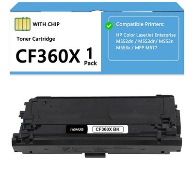 CF360X Toner 4Pack(CF361X CF362X CF363X) for HP Color LaserJet Enterprise M552dn