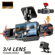 Dashcam Caméra Tableau de Bord Vision Nocturne Enregistrement Boucle 1080p